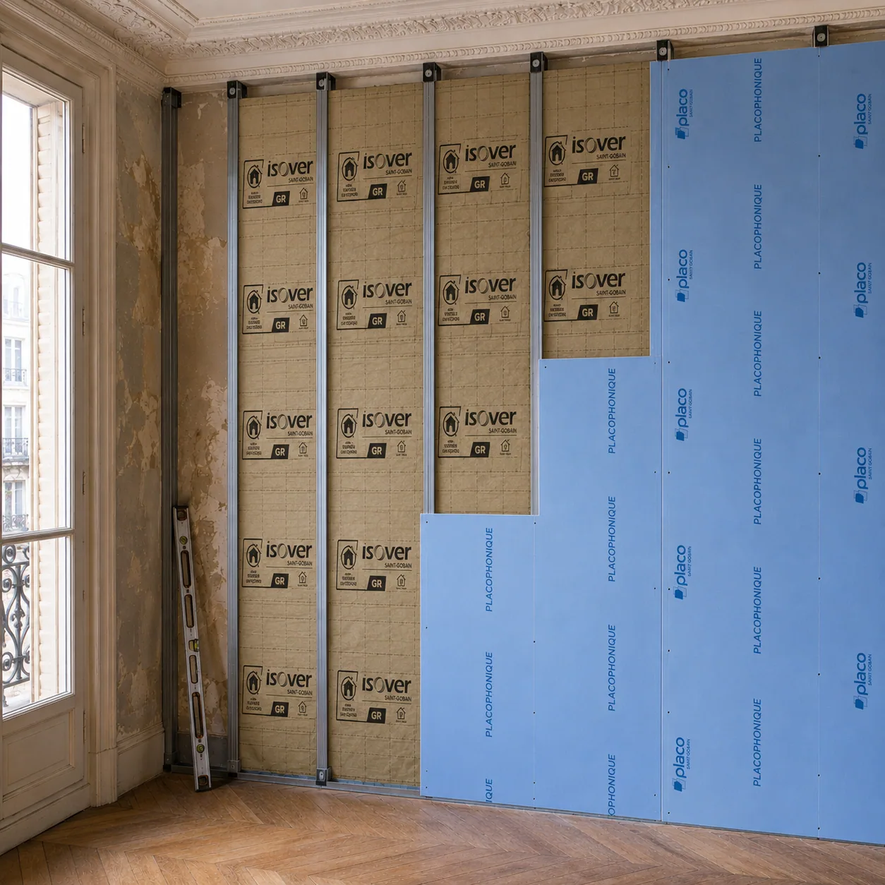 Isolation phonique professionnelle — Plaquiste Sud-Ouest